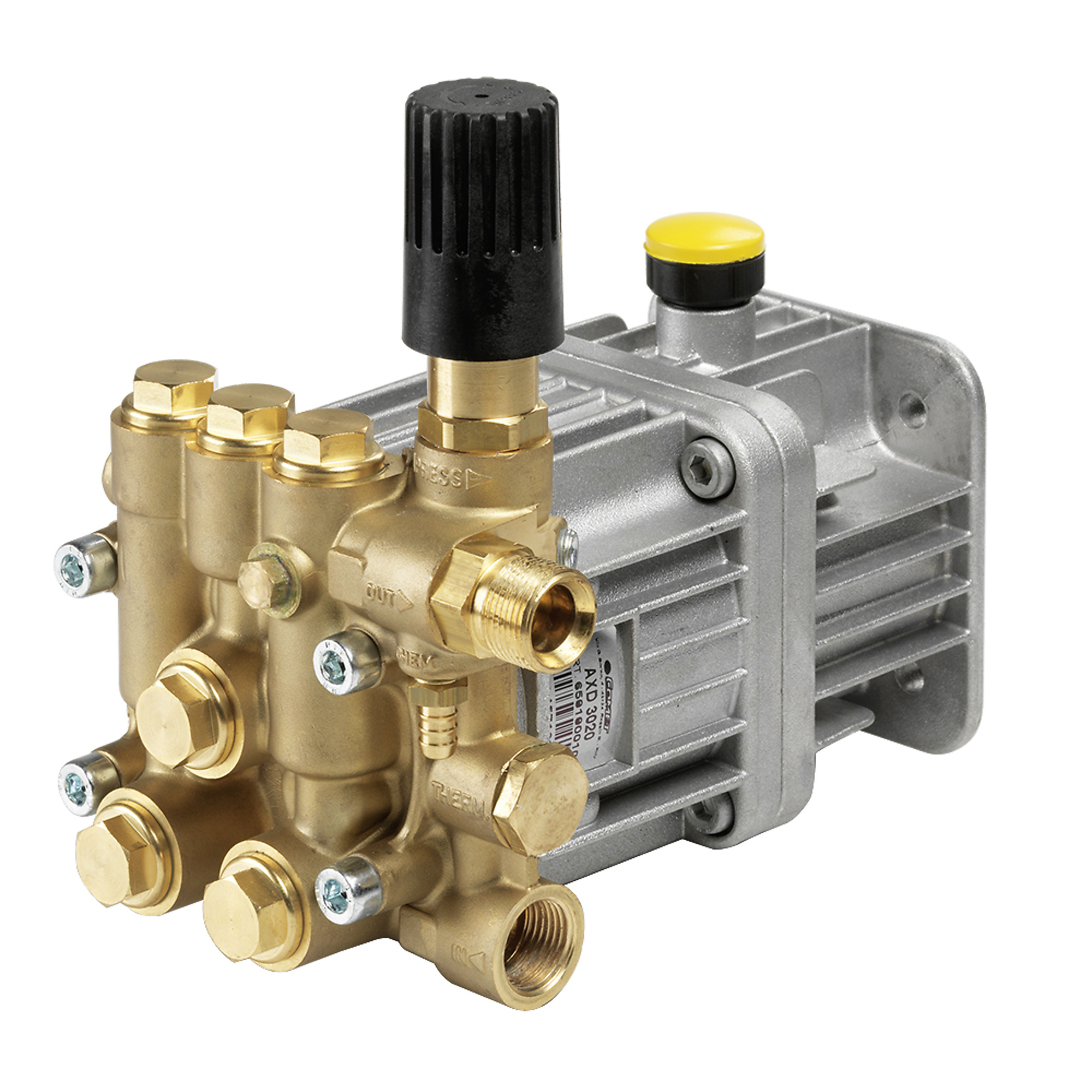 Comet Pumps, AXD 3020 G Series - 2000PSI, 2.7GPM, 4.1HP, 3400RPM, Max. PSI 2000 GPM 2.7 Horsepower 4.1 HP, Model# 6501.0005.00